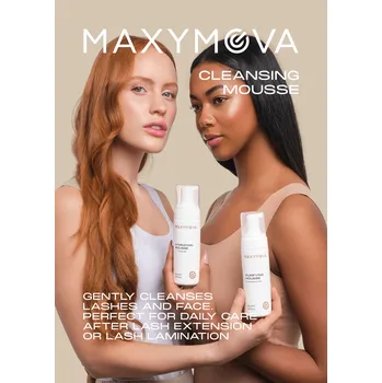 Maxymova stolní stojan na produkty – Cleansing Mousse