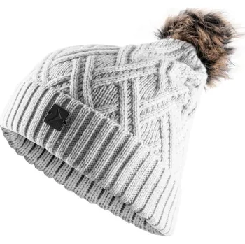 Čepice Outhorn Dámská zimní čepice HOZ18-CAD603 warm light grey S/M