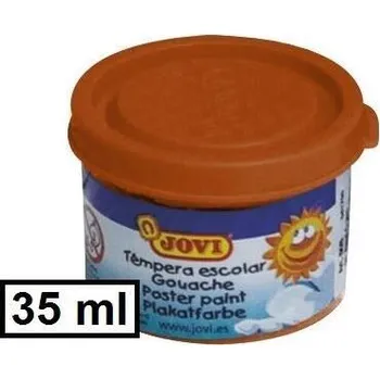 Speciální výtvarná barva Jovi Temperové barvy 35 ml - hnědá