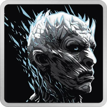 New Zeland Mint Stříbrná medaile 1 oz The Night King Game of Thrones Noční král Hra o trůny