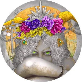 Helvetic Mint Stříbrná mince 50 g Dark Beauties Fauna 2024 High Relief Ostařená