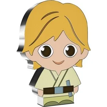 New Zealand Mint Stříbrná mince 1 oz Chibi Luke Skywalker Star Wars 2021 Luke Skywalker postavička
