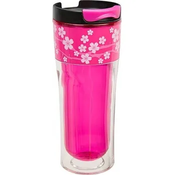 Termohrnek Termohrnek cestovní RAZOR RŮŽOVÝ COOL GEAR do auta 400 ml