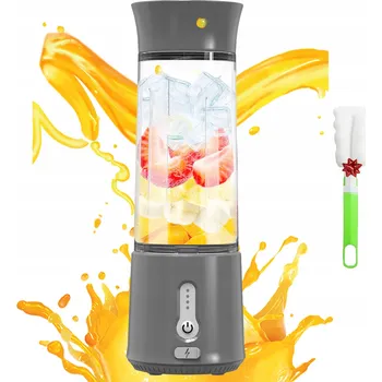 MALÝ BEZDRÁTOVÝ ODŠŤAVŇOVAČ SE 6 NOŽI 150W 500ML PRO SMOOTHIE