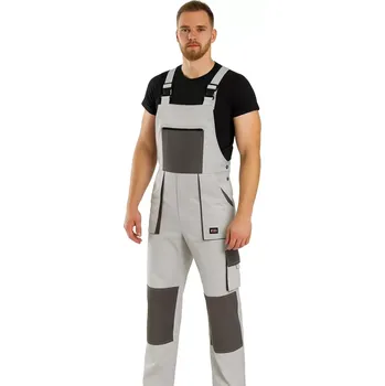 Pracovní kombinéza Canis CXS Luxy Robin pánské zahradníky bílo-šedé