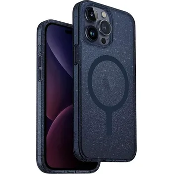 Pouzdro na mobilní telefon UNIQ LifePro Xtreme MagClick ochranný kryt na iPhone 15 Pro Max, Tinsel blue (Lucent blue)