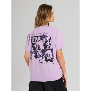 Sinsay - Tričko Olivia Rodrigo - levandulová - 364FK-04X - 364FK-04X-XL