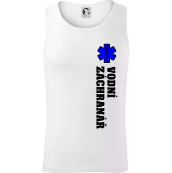 Rescue - Vodní záchranář - Tílko pánské Core - 2XL ( Bílá )