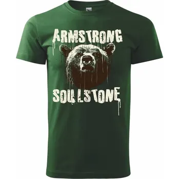 Bear strong - Triko extra velké (5-8XL) - 6XL ( Lahvově zelená )