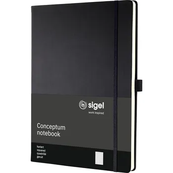 Blok Sigel CONCEPTUM Notebook, A4, záznamní kniha čtverečkovaná, 194 listů