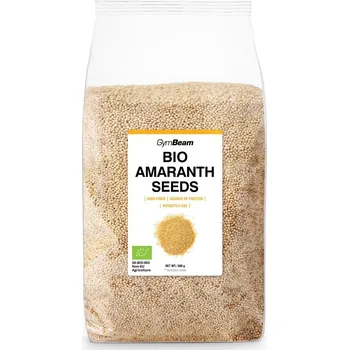 Anabolizér Gymbeam BIO Amarantová semínka 500 g