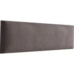 Eka Čalouněný panel Trinity 40 x 10 cm - Tmavá hnědá 2308