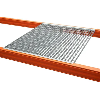Skladový kontejner Mobler Regálový rošt Wema 99x89,5x3 cm pozinkovaná 1000 kg (3,4x7,6/3x0,2) zapuštěná
