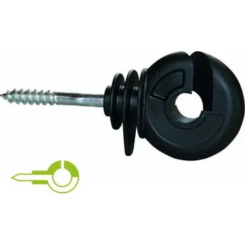 Ohradník Kruhový izolátor s kovovou výztuhou a vrutem 5,3 mm varianta 1 ks