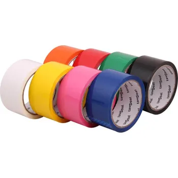 Lepicí páska TAVOBAL Barevné LP 48 mm*66 m - černá, žlutá, modrá, zelená, červená, bílá, oranžová, růžová