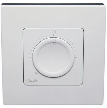 DANFOSS POKOJOVÝ TERMOSTAT S OVLÁDACÍM KNOFLÍKEM ICON 86X86