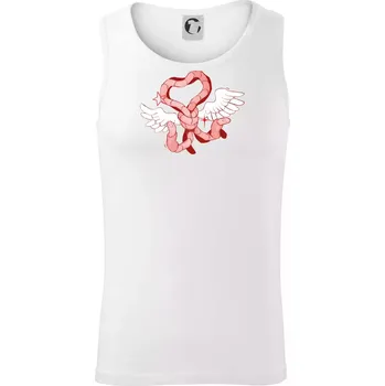 Pánské termoprádlo Žížalí anděl (Alexis Citrine) - Tílko pánské Core - XL ( Bílá )