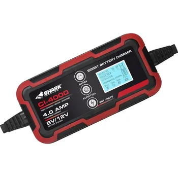 Nabíječka autobaterie SHARK Nabíječka baterií CI-4000