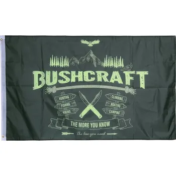 Vlajka FOSTEX Vlajka přežití v divočině Bushcraft 100x150cm č.236