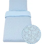 ESITO Dětské povlečení Jersey Zája Soft blue - 100 x 135, 60 x 40 cm
