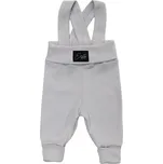 ESITO Rostoucí žebrované kalhoty s laclem Color grey Velikost: 74 - 80