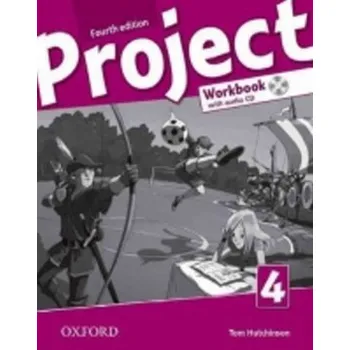 Anglický jazyk Project 4 Workbook with Audio CD and Online Practice 4th (International English Version) - Tom Hutchinson [EN] (2014, brožovaná)