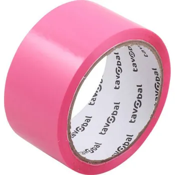 Lepicí páska Barevná lepící páska 48 mm*66 m růžová