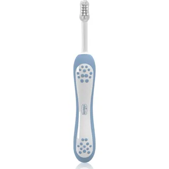 Zubní kartáček Chicco Toothbrush 6-36m zubní kartáček pro děti Indigo 1 ks