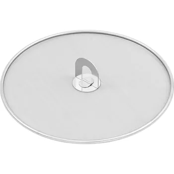 Cedník a síto Nerezová síťová poklička proti prskání oleje 29 cm Ochrana sporáku Kuchyňská poklice s jemným sítem z nerezové oceli