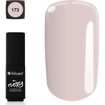 Lak na nehty Hybridní lak Flexy 173 kávový béžový 4,5 g na nehty, TPO free