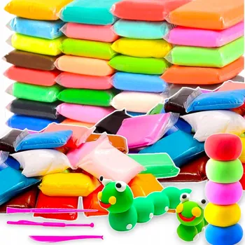 Modelovací hmota MAGICKÁ MODELOVACÍ HMOTA PĚNOVÁ PLASTELÍNA CLAY 36