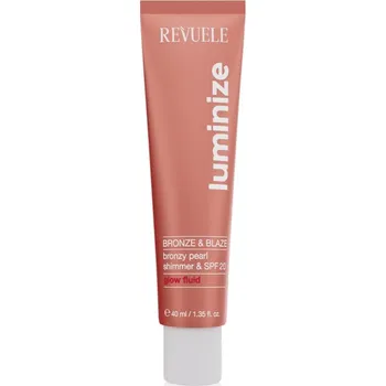 Bronzer Revuele Luminize rozjasňující fluid SPF 20 odstín Bronze & Blaze 40 ml