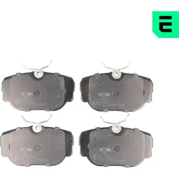 Brzdová destička Sada brzdových destiček, vždy 4 kusy v sadě OPTIMAL BP-09600