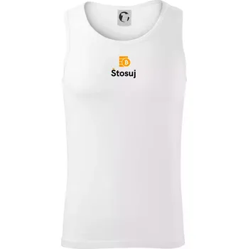 Stosuj - logo čtvercové - Tílko pánské Core - M ( Bílá )