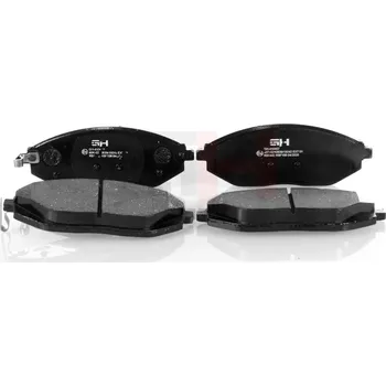 Brzdová destička Sada brzdových destiček, vždy 4 kusy v sadě GH GH-410407