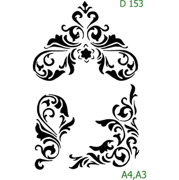 Šablona D 153 - A3 , Nelepící folie