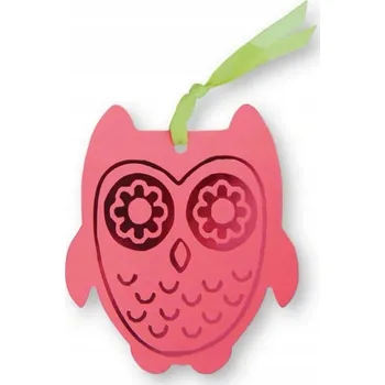 Doplněk ke knize Záložka do knihy se stužkou - Růžová Sova