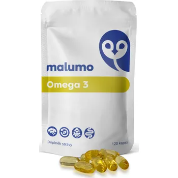 Přírodní produkt Malumo Omega 3 Počet kapslí: 30ks Rybí olej