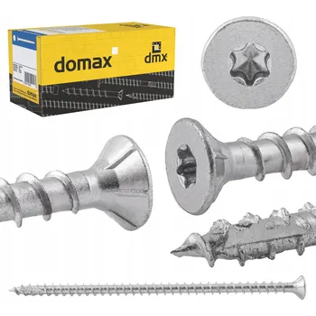 Vrut Vruty do dřeva Domax 8 x 500 mm 50 ks