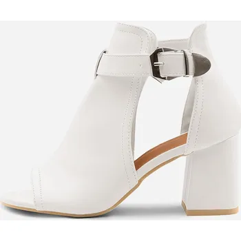 Dámské kozačky Kozačky Wheres That From White PU 1150485 6 (39)