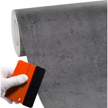 Fototapeta Nábytková fólie Samolepicí 60x500cm Deska Dveře Hrubá Struktura Beton