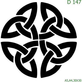 Šablona D 147 - A5 , Nelepící folie