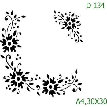 Šablona D 134 - 30 x 30 cm , Lepící fólie