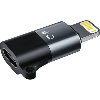 Datový kabel USB-C na Lightning adaptér OTG Převodník Lightning konektor pro iPhone Připojení sluchátek a USB flash disku šedá