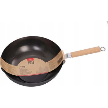 Pánev LANDMANN Kovová pánev Wok 32 cm s rukojetí 15521