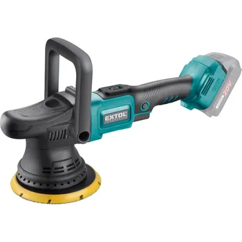 Extol Industrial 8791845 leštička orbitální aku SHARE20V, 150mm, BRUSHLESS, 2Ah