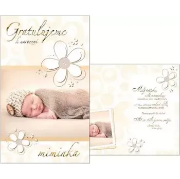 MFP paper s.r.o. MFP Přání k narození miminka Gratulujeme k narození miminka