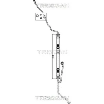 Čep řízení Hydraulická hadice, řízení TRISCAN 8516 29001