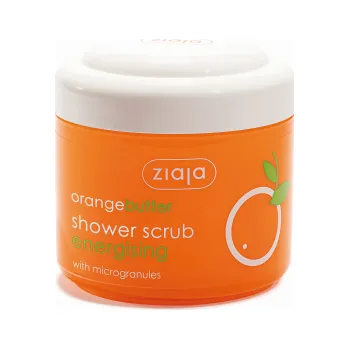 Sprchový gel Ziaja sprchový peeling 200ml Pomeranč