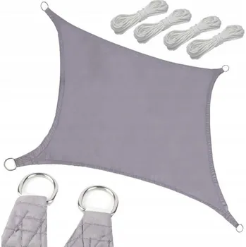 Stínící plachta obdélník 4 x 5 m 10193 šedá